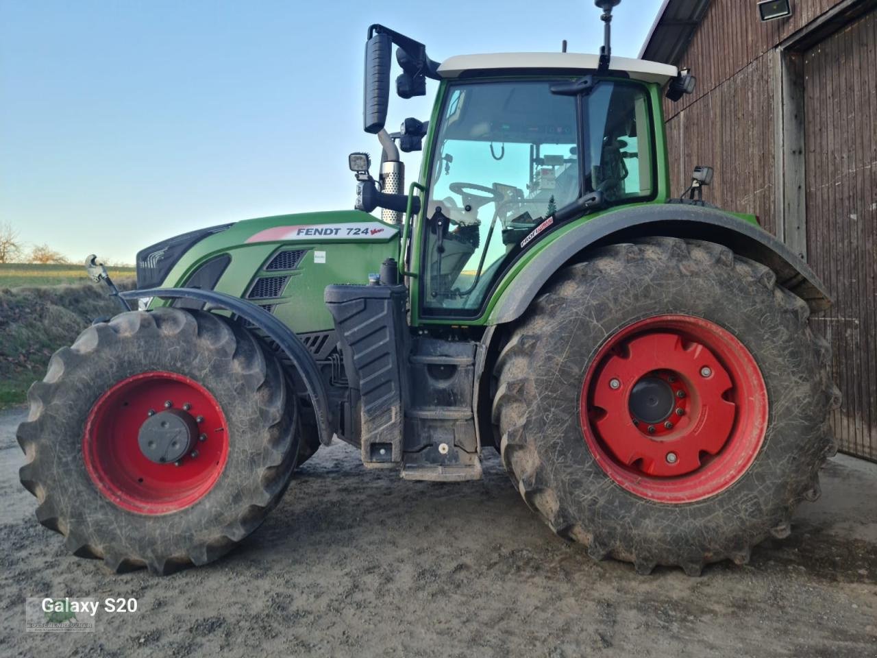 Traktor del tipo Fendt 724 S4 PROFI PLUS, Gebrauchtmaschine en Hofheim (Imagen 1)