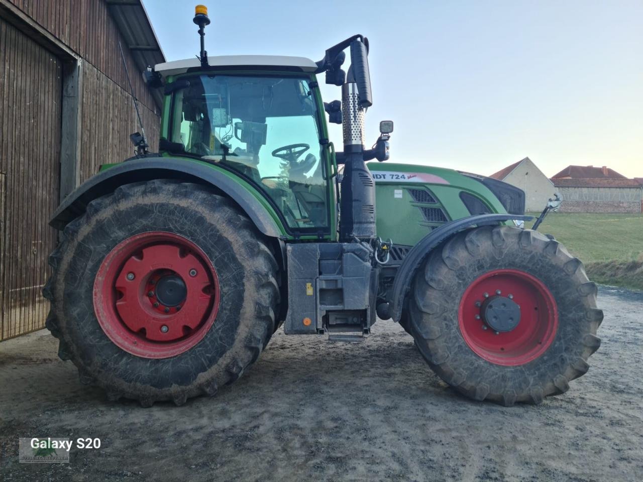 Traktor Türe ait Fendt 724 S4 PROFI PLUS, Gebrauchtmaschine içinde Hofheim (resim 3)