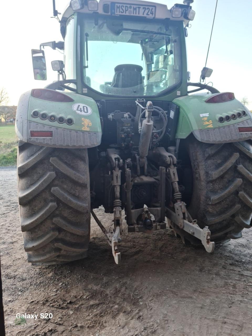 Traktor del tipo Fendt 724 S4 PROFI PLUS, Gebrauchtmaschine en Hofheim (Imagen 5)