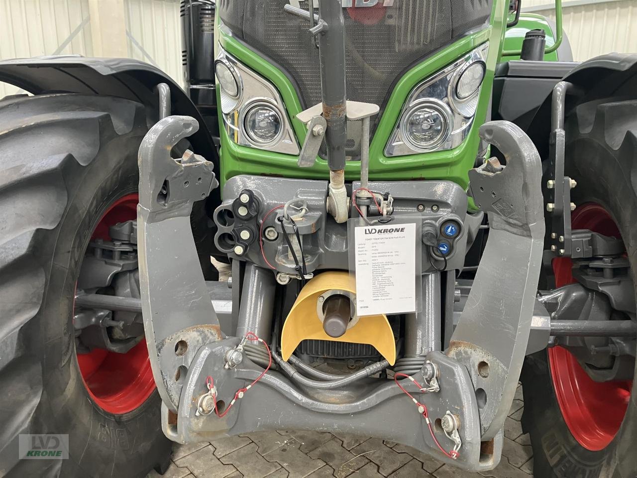 Traktor del tipo Fendt 724 S4 Profi PLUS, Gebrauchtmaschine In Spelle (Immagine 9)