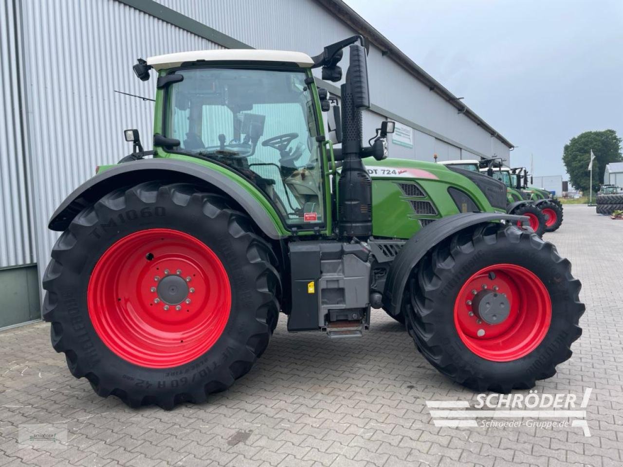 Traktor Türe ait Fendt 724 S4 PROFI PLUS, Gebrauchtmaschine içinde Wildeshausen (resim 2)