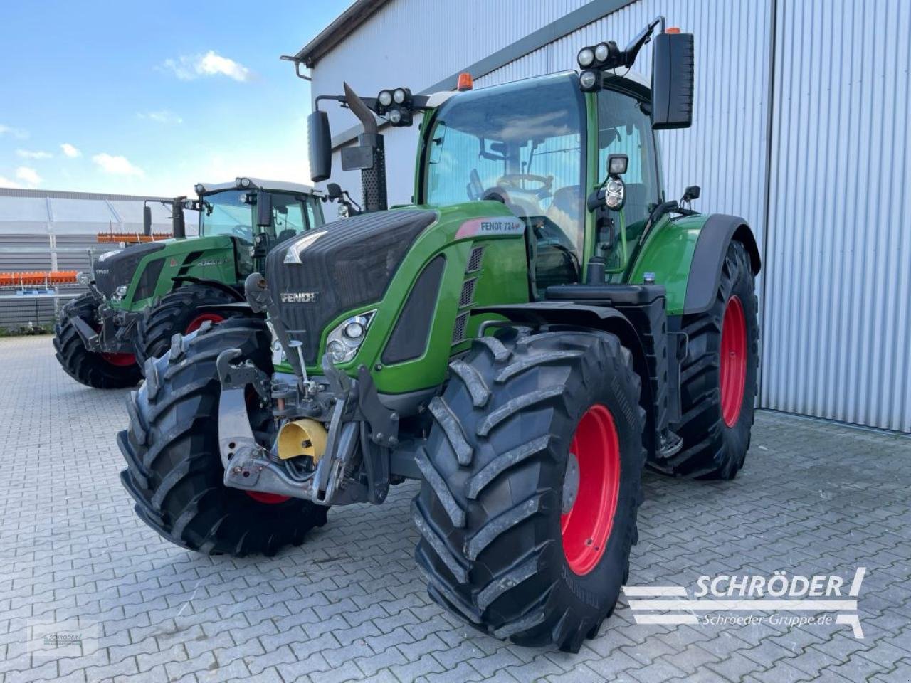 Traktor типа Fendt 724 S4 PROFI PLUS, Gebrauchtmaschine в Wildeshausen (Фотография 5)