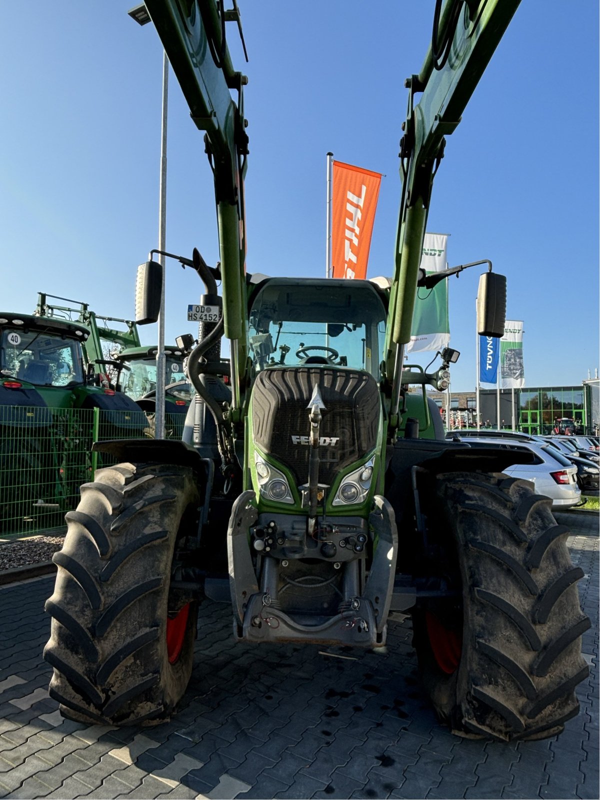 Traktor van het type Fendt 724 S4 Profi Plus, Gebrauchtmaschine in Bad Oldesloe (Foto 3)