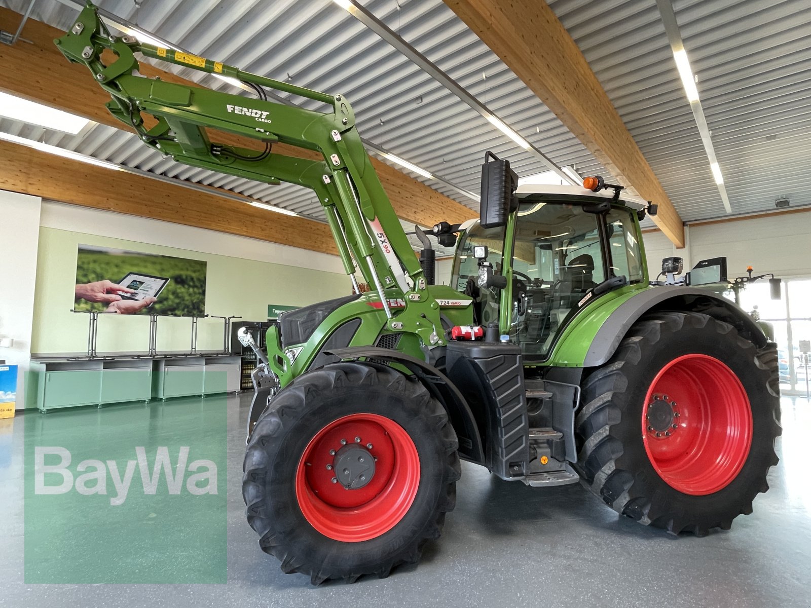 Traktor типа Fendt 724 Vario GEN 6 Profi Plus, Gebrauchtmaschine в Bamberg (Фотография 7)