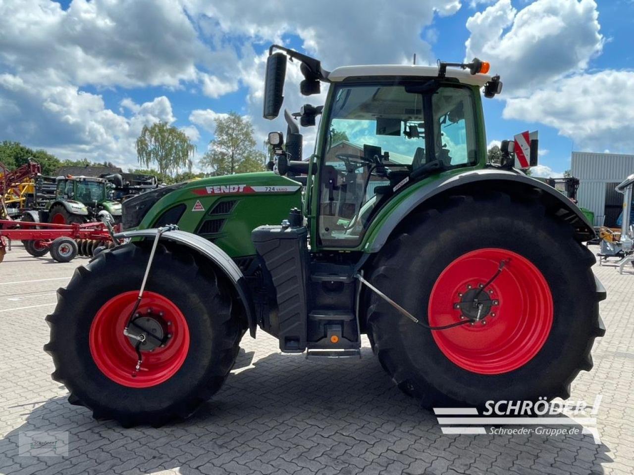 Traktor typu Fendt 724 VARIO GEN6 PROFI PLUS, Gebrauchtmaschine w Völkersen (Zdjęcie 5)