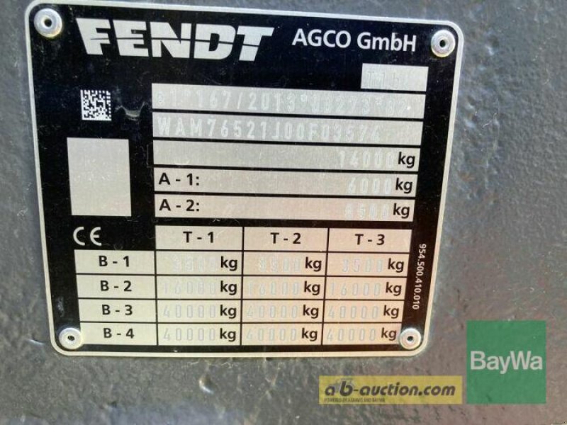 Traktor tip Fendt 724 VARIO GEN6 PROFI+ SET 2, Gebrauchtmaschine in Obertraubling (Poză 7)