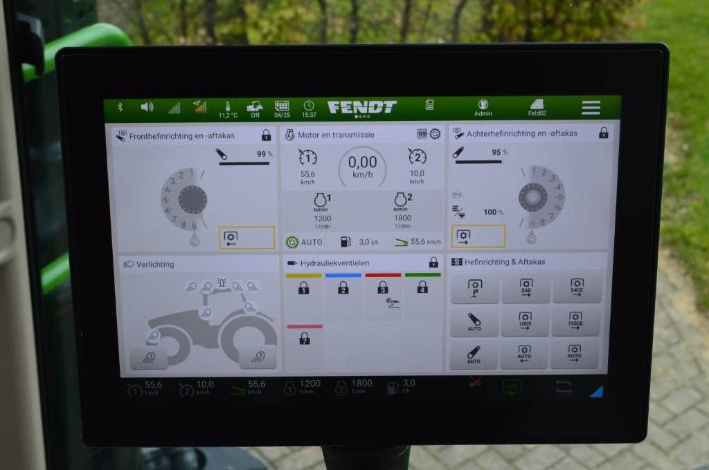 Traktor Türe ait Fendt 724 Vario Gen6 Profi+ Setting2, Neumaschine içinde Erichem (resim 5)