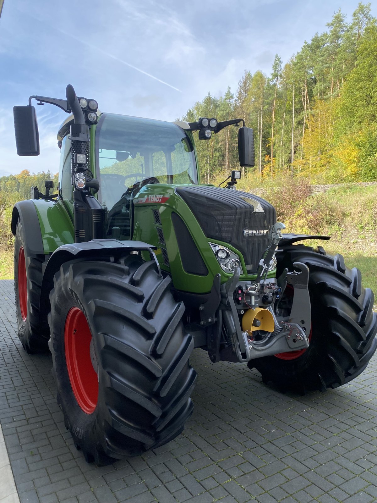 Traktor des Typs Fendt 724 Vario Gen.6 Profiplus Profi+ Setting2 RTK Infotainment 193 Ltr. Evolution Sitz, Gebrauchtmaschine in Weigendorf (Bild 11)