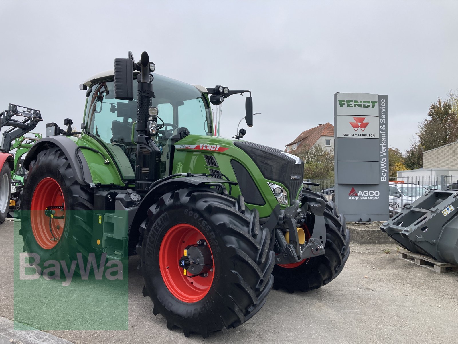 Traktor van het type Fendt 724 Vario Gen6 ProfiPlus Setting 2 + PTG Reifendruckregelanlage, Gebrauchtmaschine in Dinkelsbühl (Foto 1)