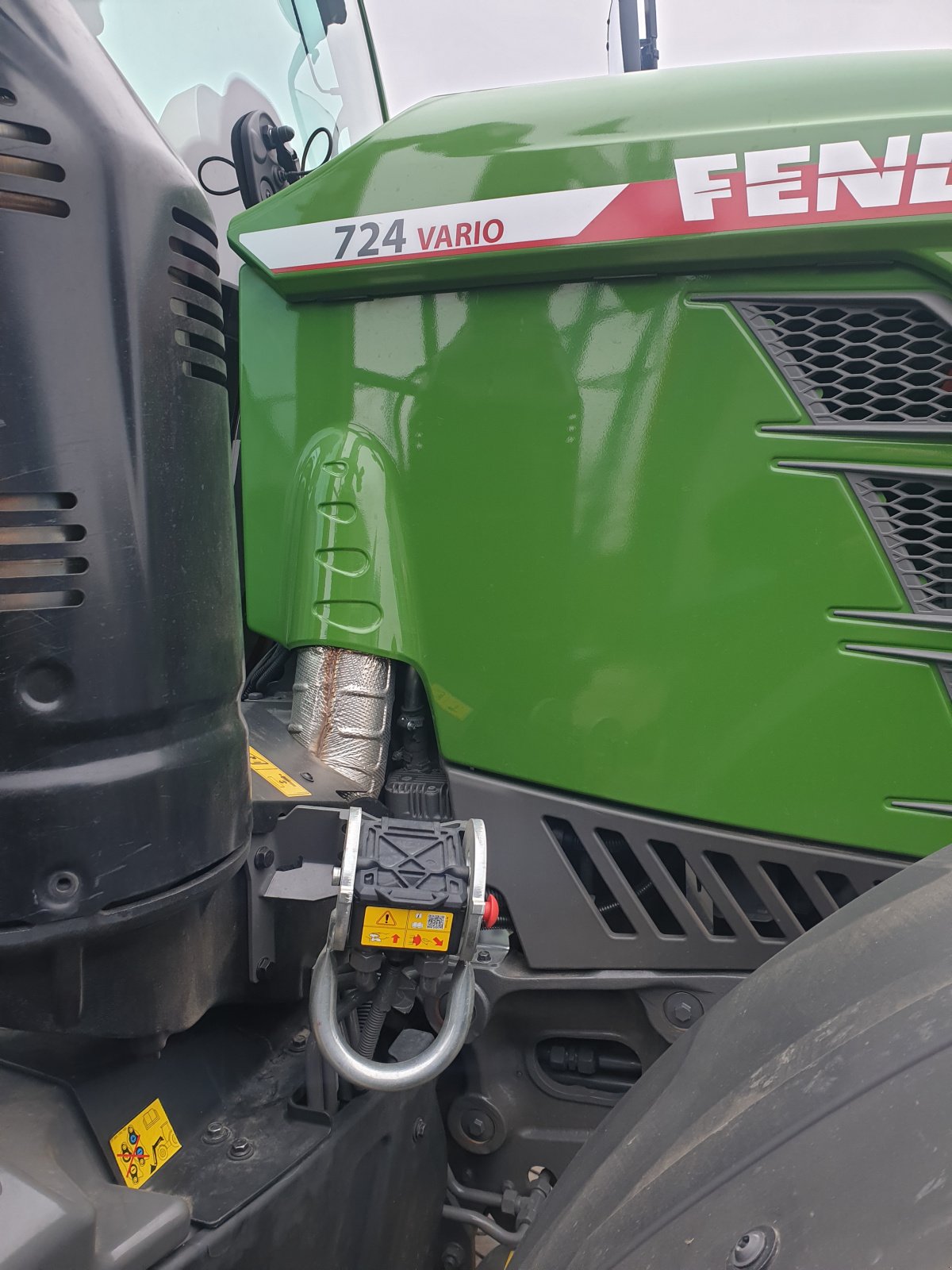 Traktor van het type Fendt 724 Vario PowerPlus, Gebrauchtmaschine in Niederviehbach (Foto 8)