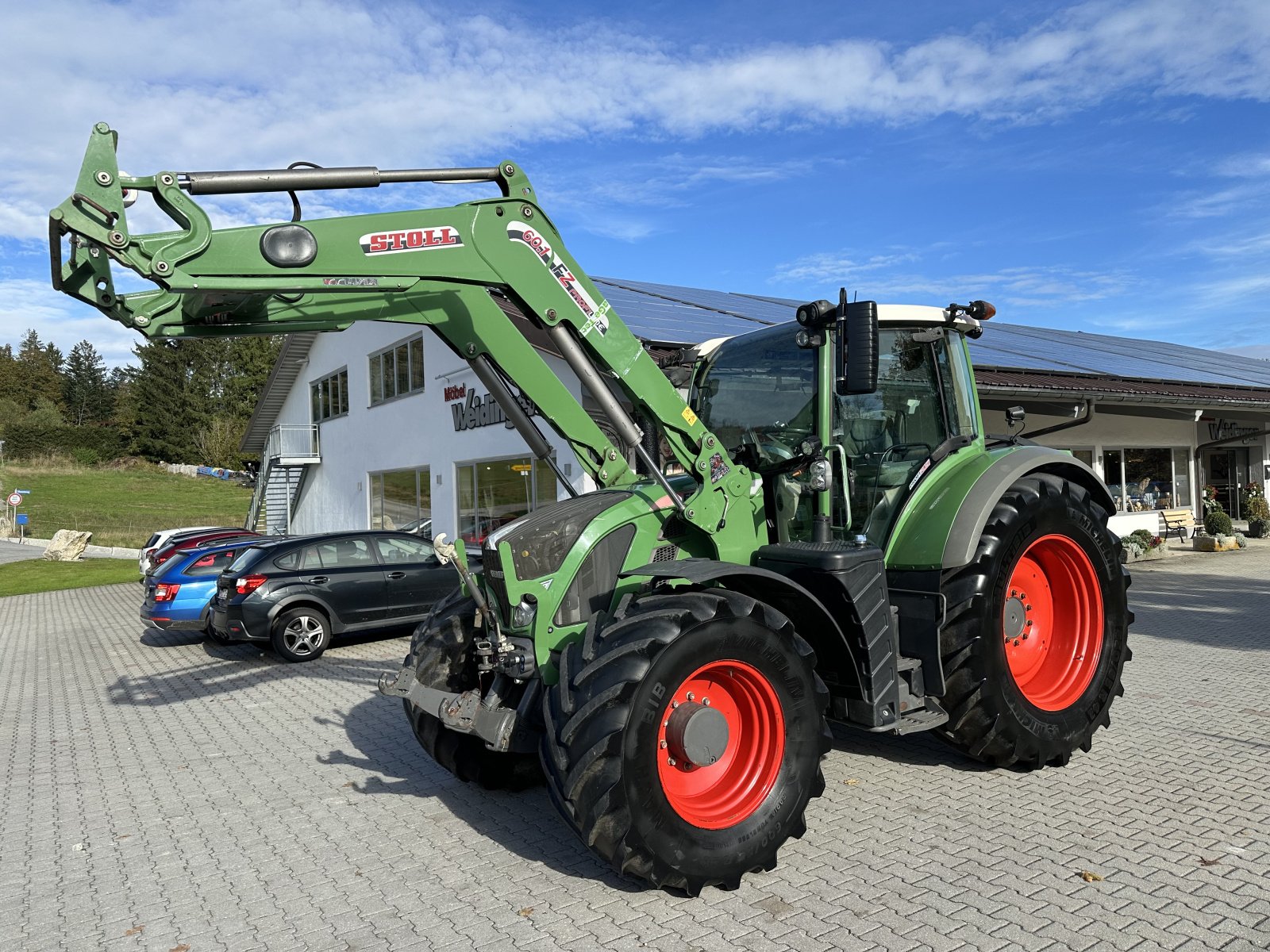 Traktor Türe ait Fendt 724 Vario Profi Plus Unfall, Gebrauchtmaschine içinde Neureichenau (resim 1)