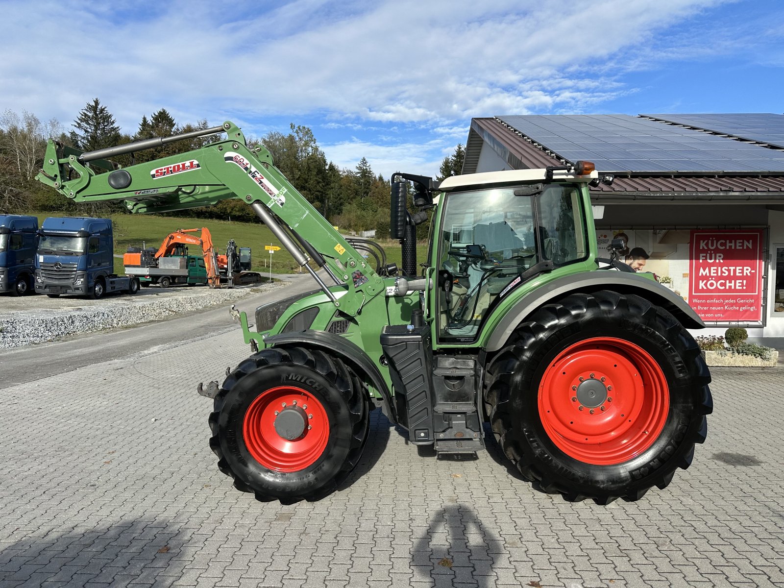 Traktor Türe ait Fendt 724 Vario Profi Plus Unfall, Gebrauchtmaschine içinde Neureichenau (resim 2)