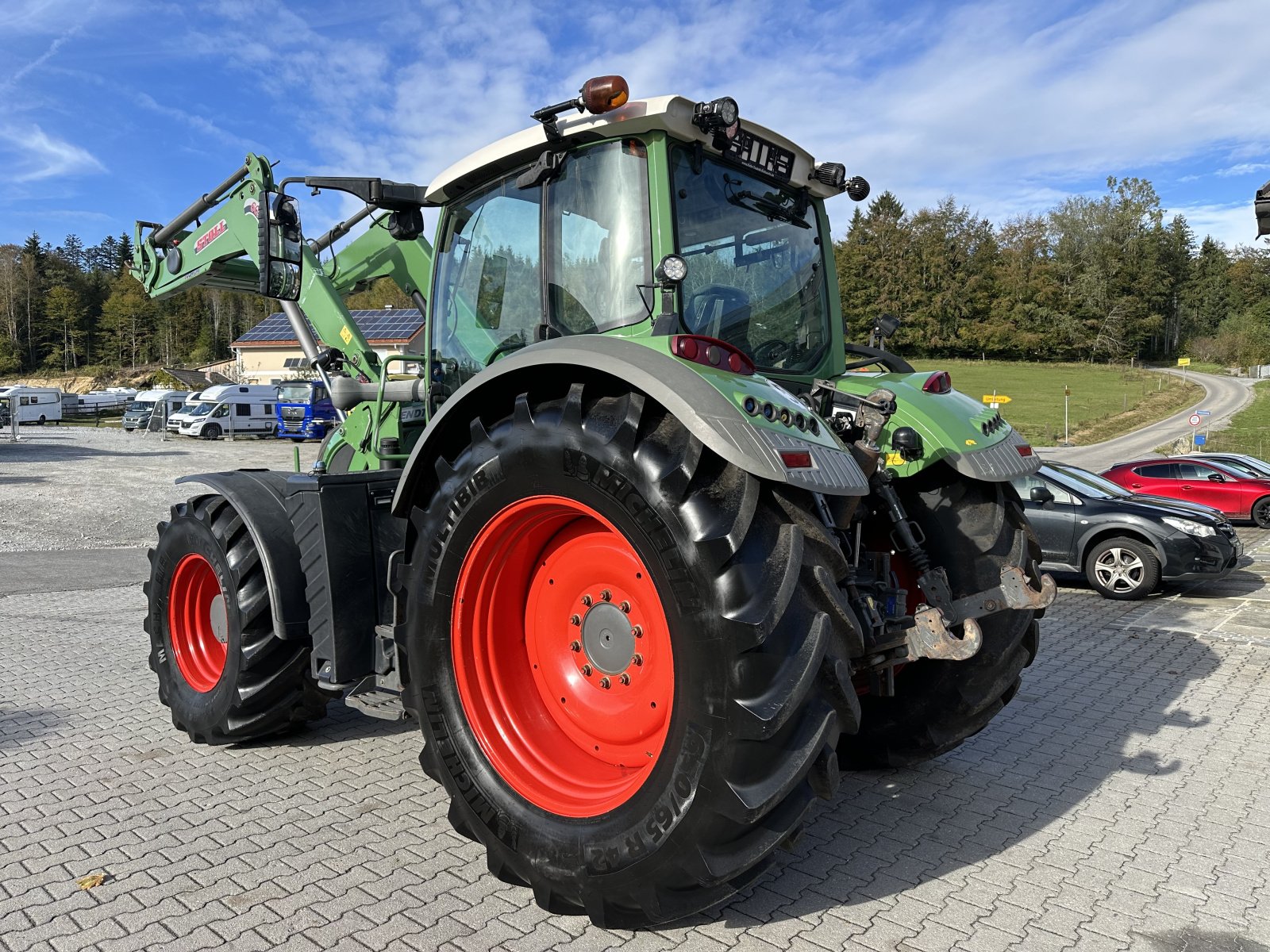 Traktor a típus Fendt 724 Vario Profi Plus Unfall, Gebrauchtmaschine ekkor: Neureichenau (Kép 3)