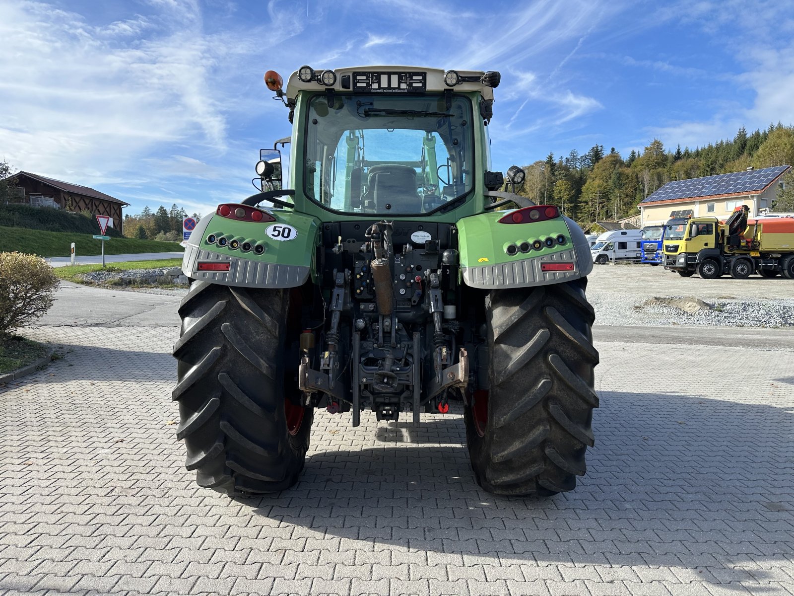 Traktor типа Fendt 724 Vario Profi Plus Unfall, Gebrauchtmaschine в Neureichenau (Фотография 4)