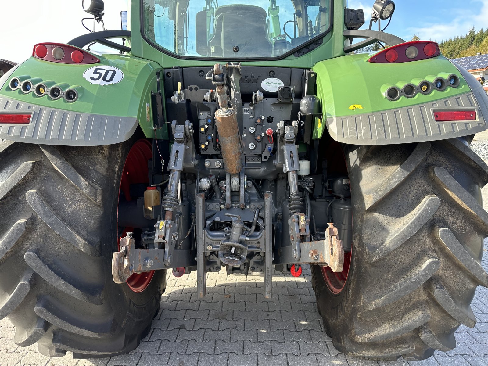 Traktor van het type Fendt 724 Vario Profi Plus Unfall, Gebrauchtmaschine in Neureichenau (Foto 5)