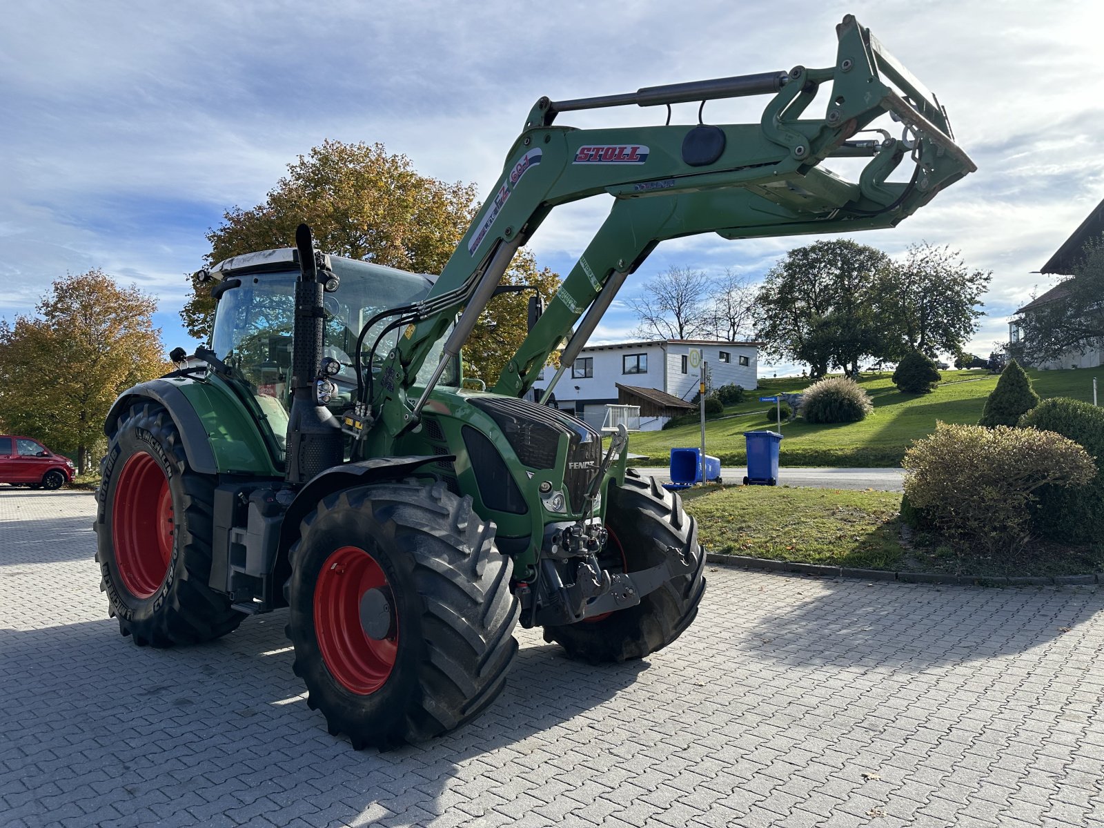 Traktor a típus Fendt 724 Vario Profi Plus Unfall, Gebrauchtmaschine ekkor: Neureichenau (Kép 9)