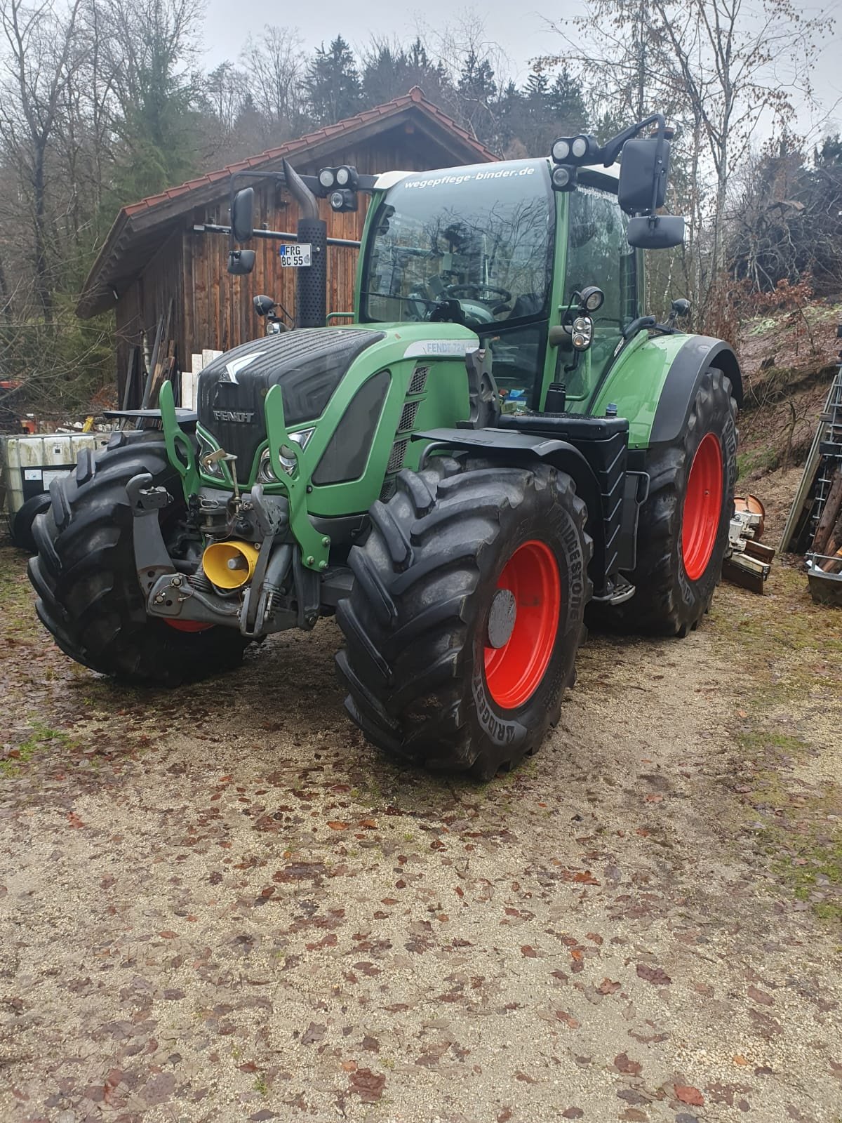 Traktor типа Fendt 724 Vario Profi, Gebrauchtmaschine в Zenting (Фотография 1)