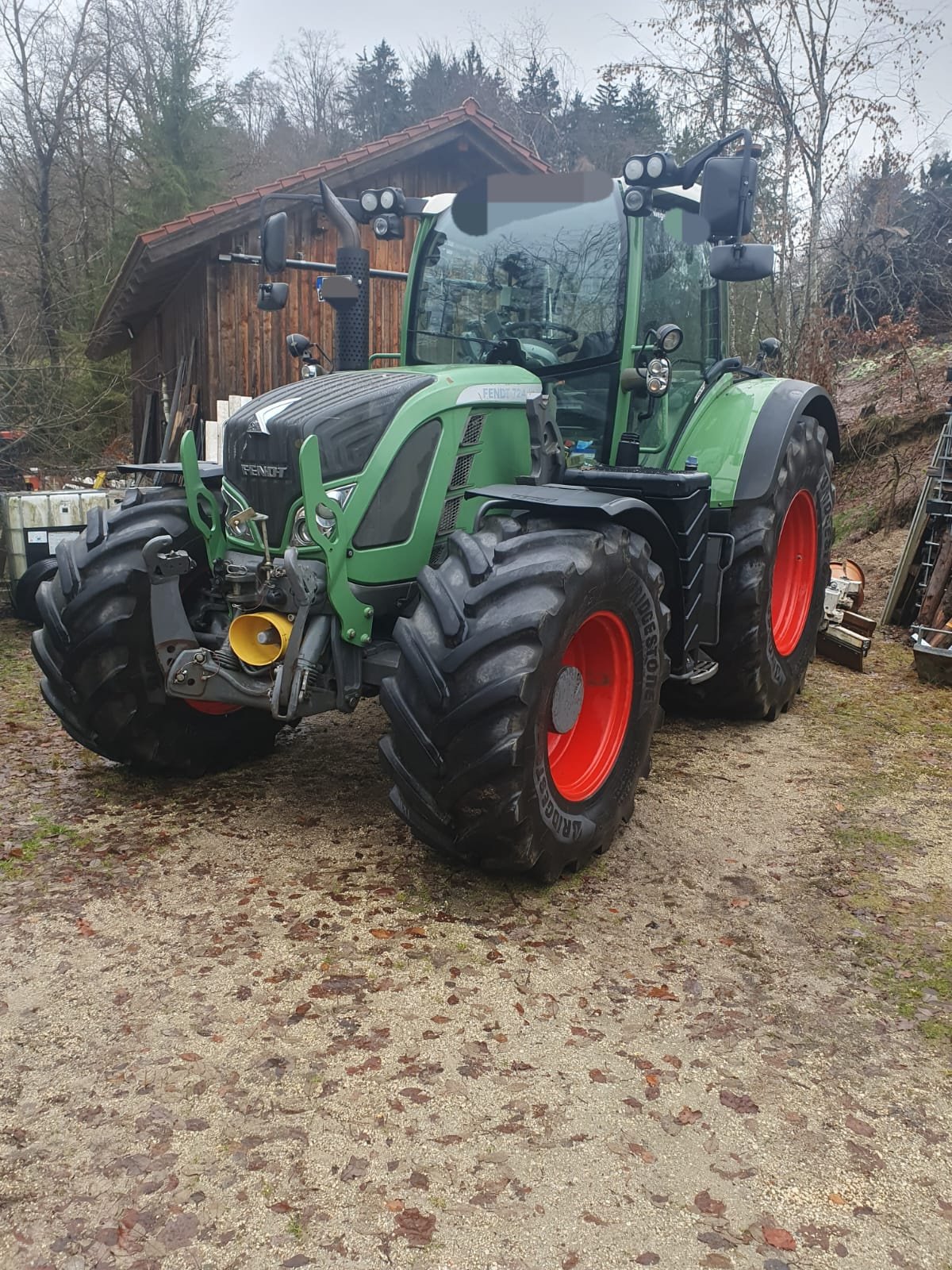 Traktor des Typs Fendt 724 Vario Profi, Gebrauchtmaschine in Zenting (Bild 1)