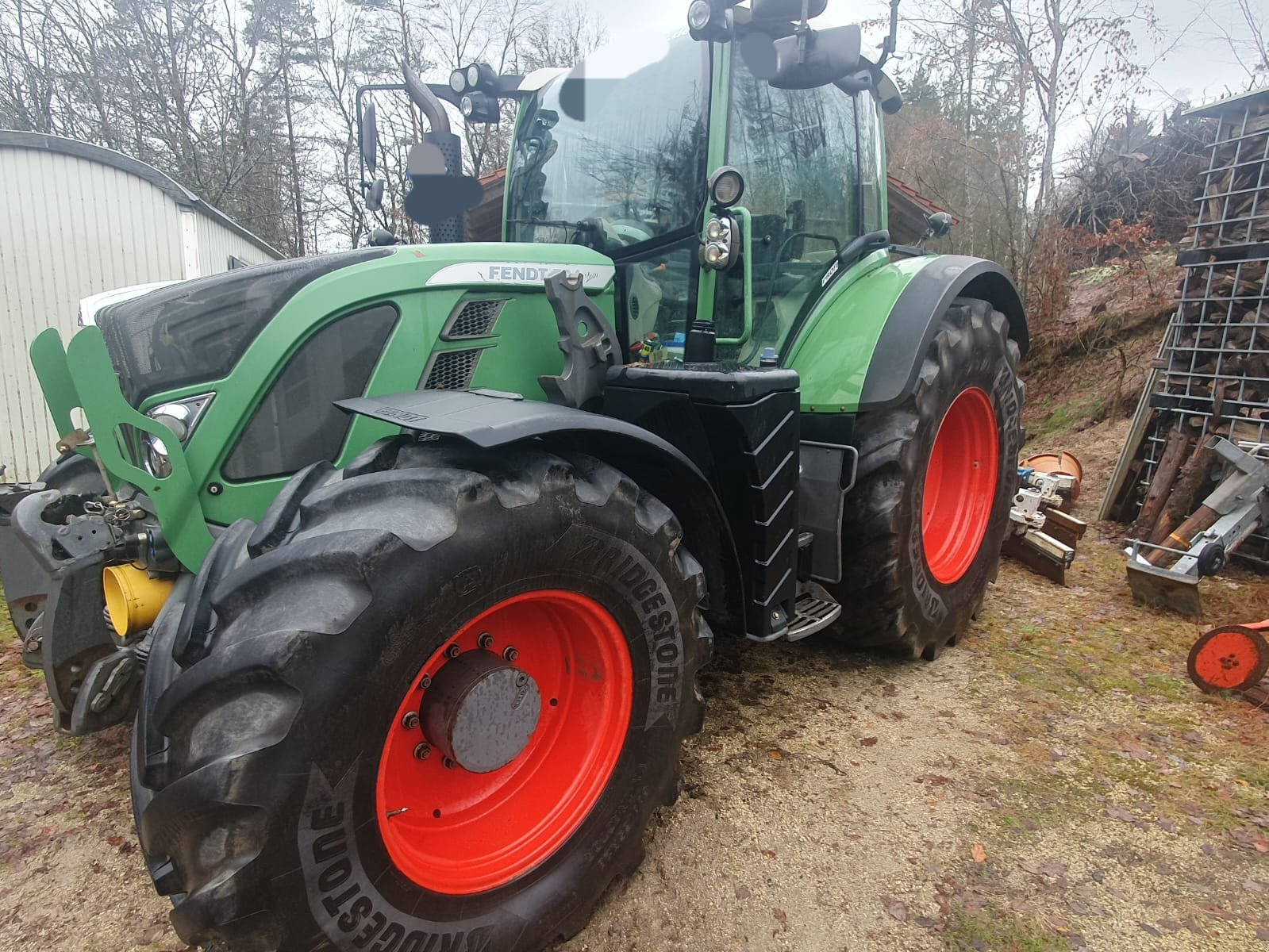 Traktor des Typs Fendt 724 Vario Profi, Gebrauchtmaschine in Zenting (Bild 3)