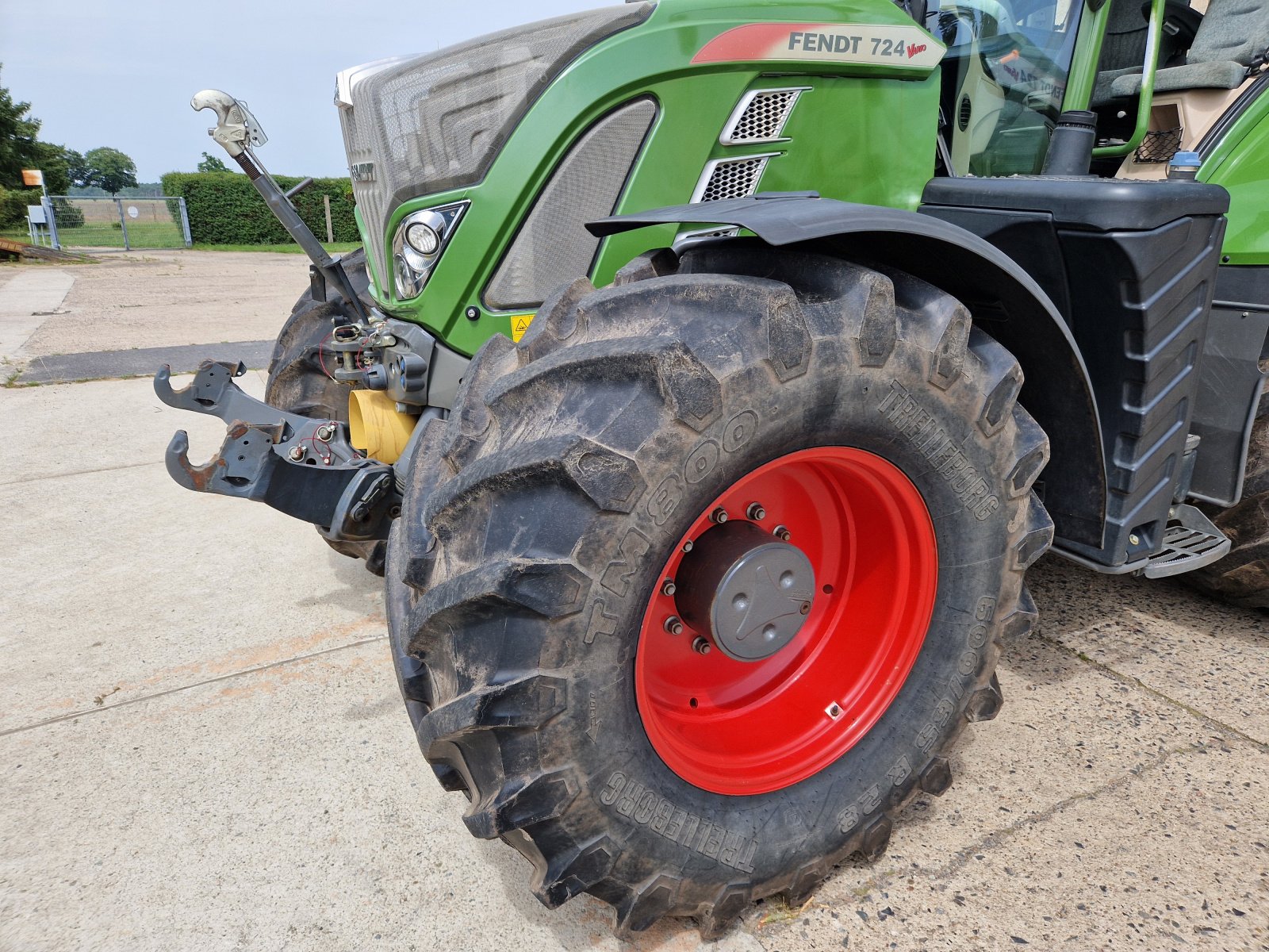 Traktor του τύπου Fendt 724 Vario Profi, Gebrauchtmaschine σε Märkische Heide (Φωτογραφία 10)