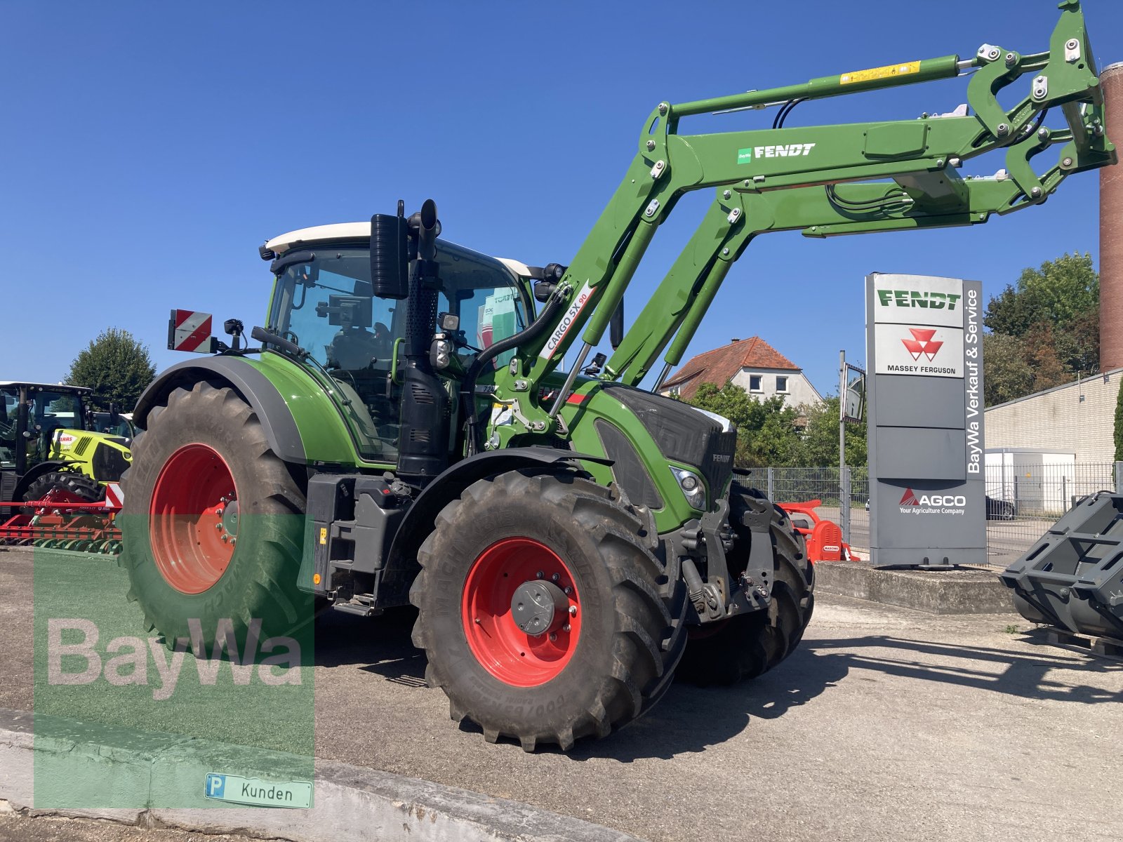 Traktor del tipo Fendt 724 Vario ProfiPlus Gen6 Setting 2 RTK + Cargo 5x90, Gebrauchtmaschine In Dinkelsbühl (Immagine 1)