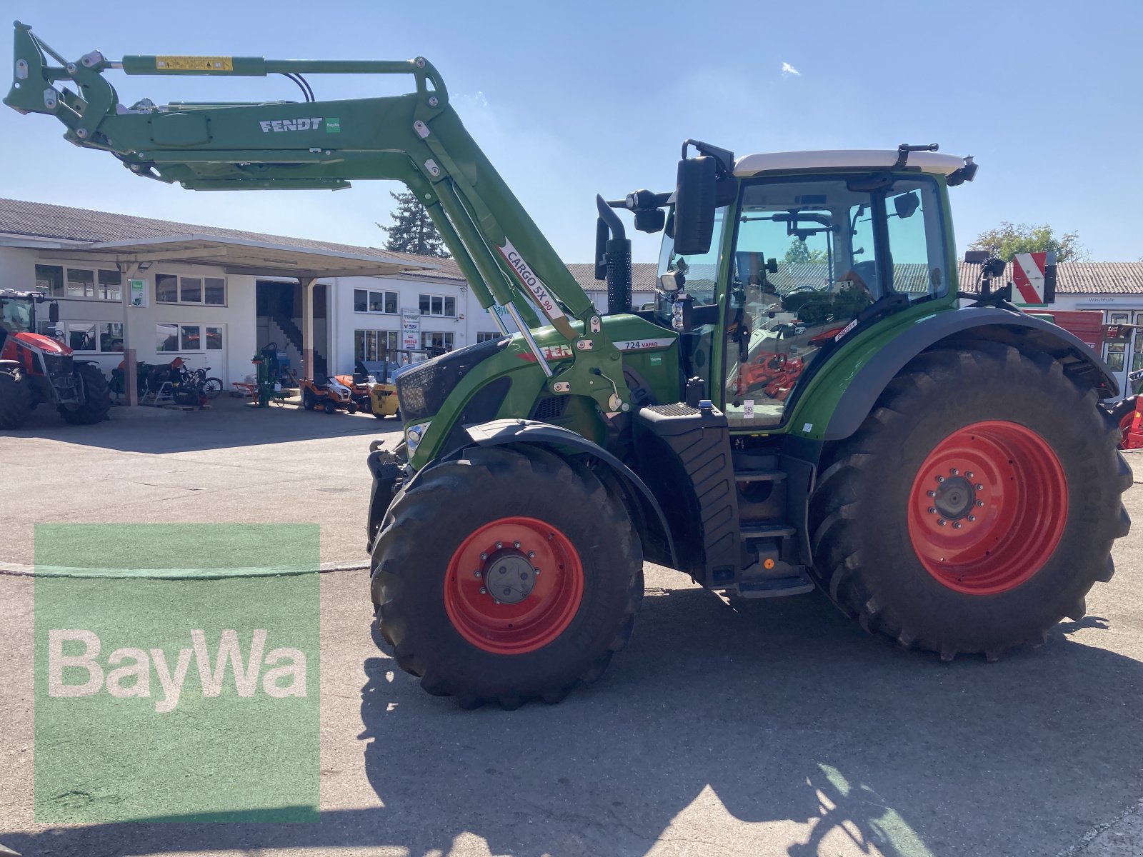 Traktor a típus Fendt 724 Vario ProfiPlus Gen6 Setting 2 RTK + Cargo 5x90, Gebrauchtmaschine ekkor: Dinkelsbühl (Kép 5)