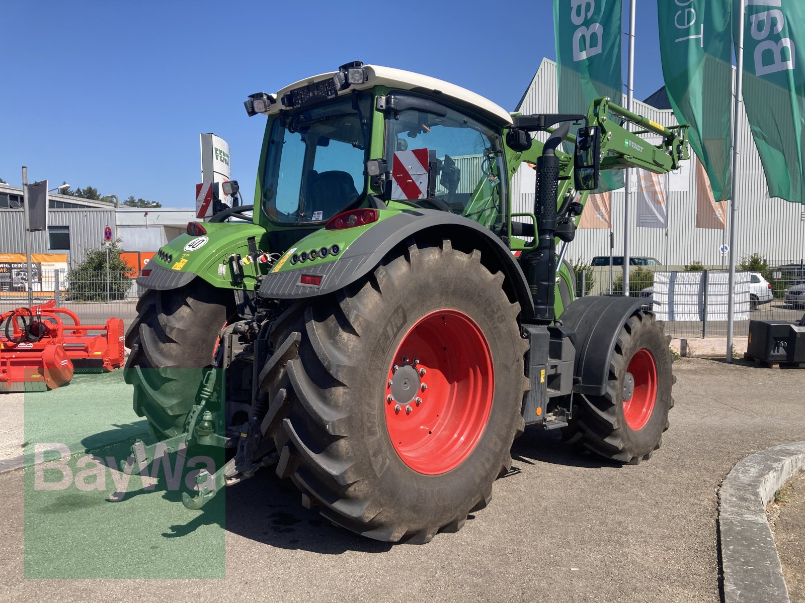 Traktor del tipo Fendt 724 Vario ProfiPlus Gen6 Setting 2 RTK + Cargo 5x90, Gebrauchtmaschine In Dinkelsbühl (Immagine 9)