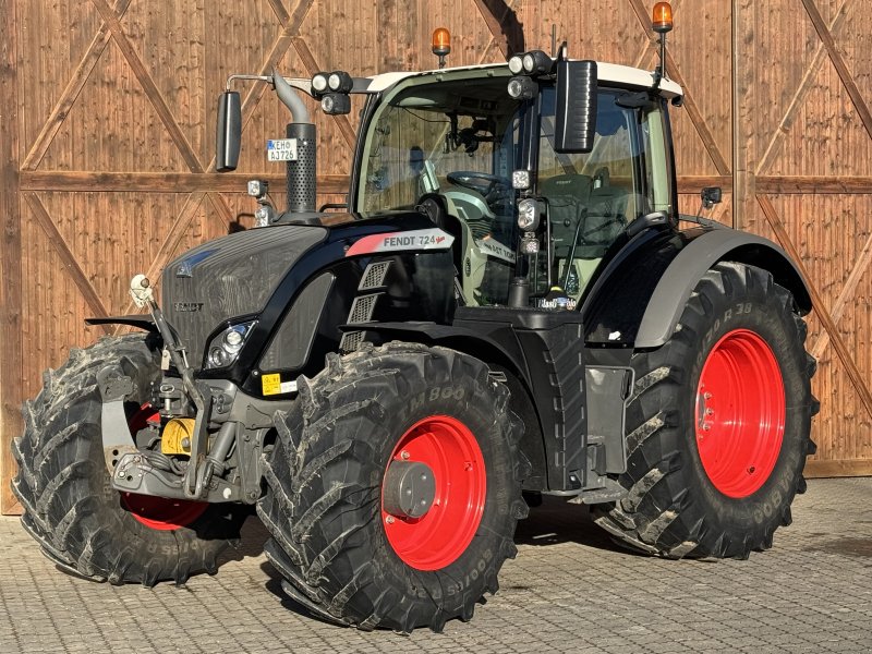 Traktor Türe ait Fendt 724 Vario ProfiPlus S4 RTK schwarz, Gebrauchtmaschine içinde Kelheim (resim 1)