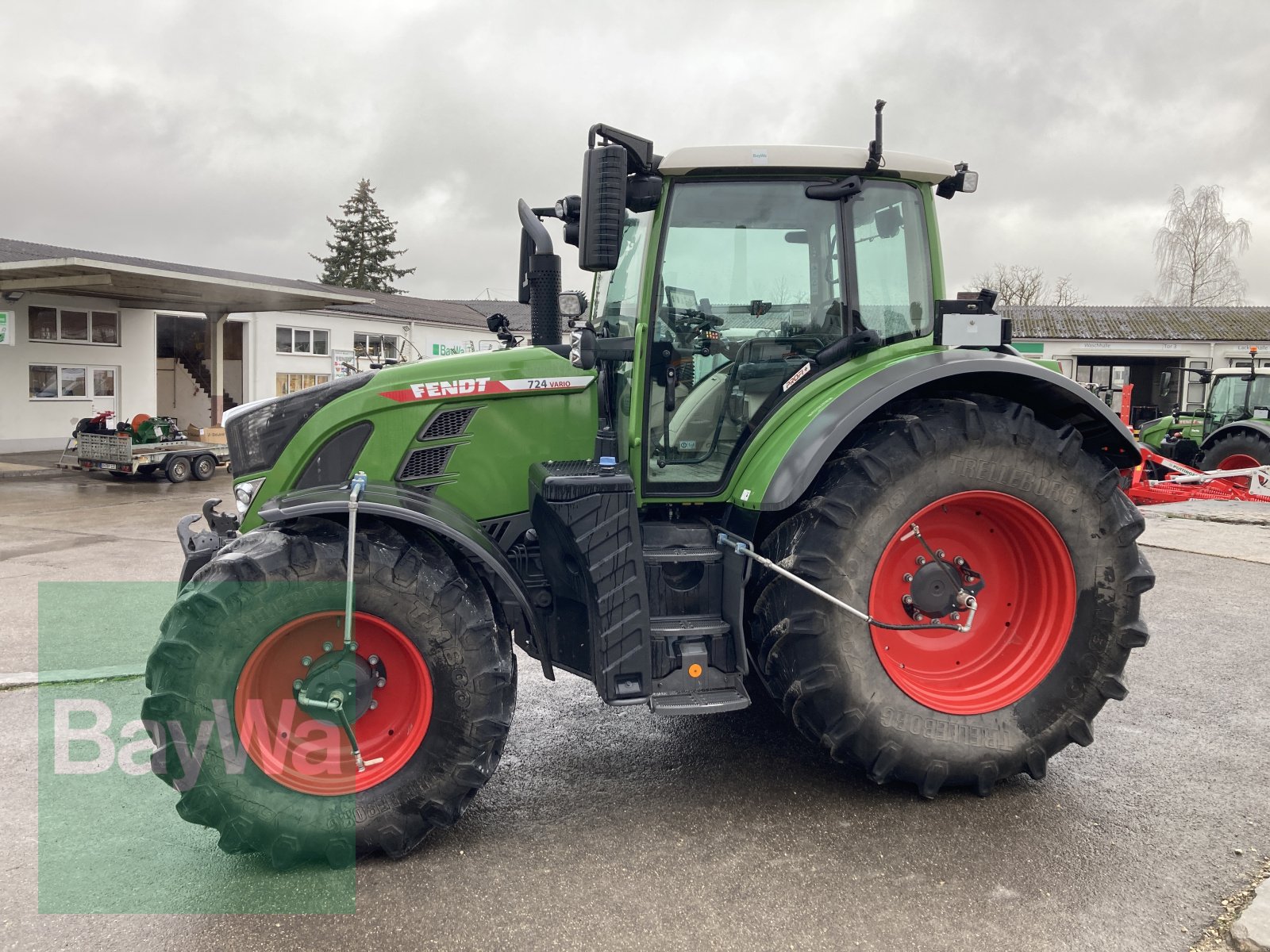 Traktor des Typs Fendt 724 Vario ProfiPlus Setting 2 Gen3 Reifendruckreglanlage, Gebrauchtmaschine in Dinkelsbühl (Bild 5)