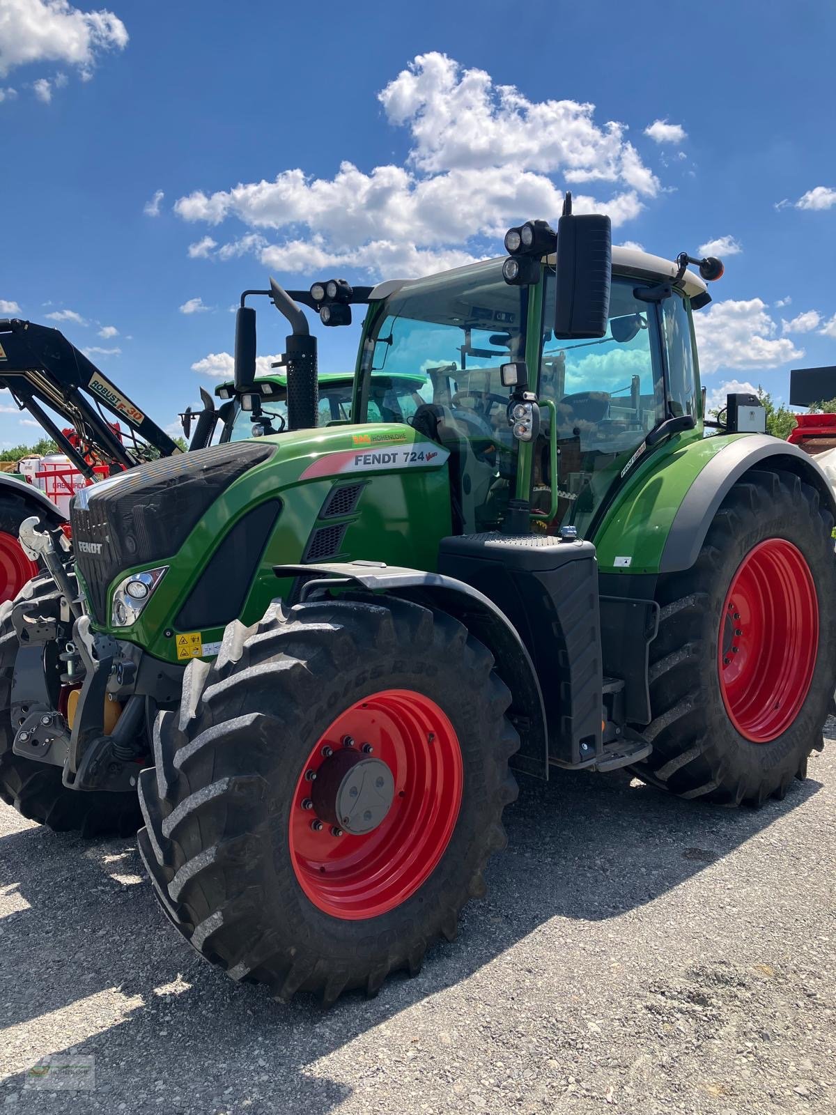 Traktor Türe ait Fendt 724 Vario ProfiPlus, Gebrauchtmaschine içinde Waldenburg (resim 2)