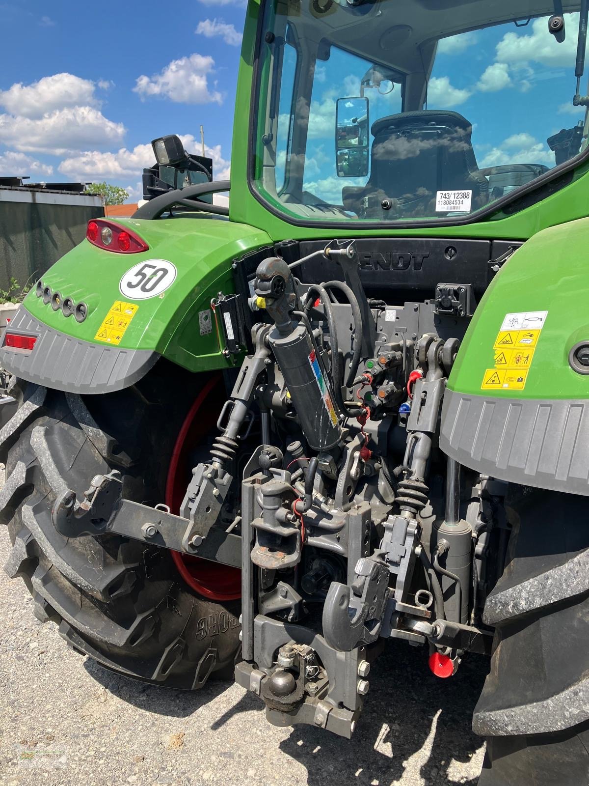 Traktor typu Fendt 724 Vario ProfiPlus, Gebrauchtmaschine v Waldenburg (Obrázek 4)