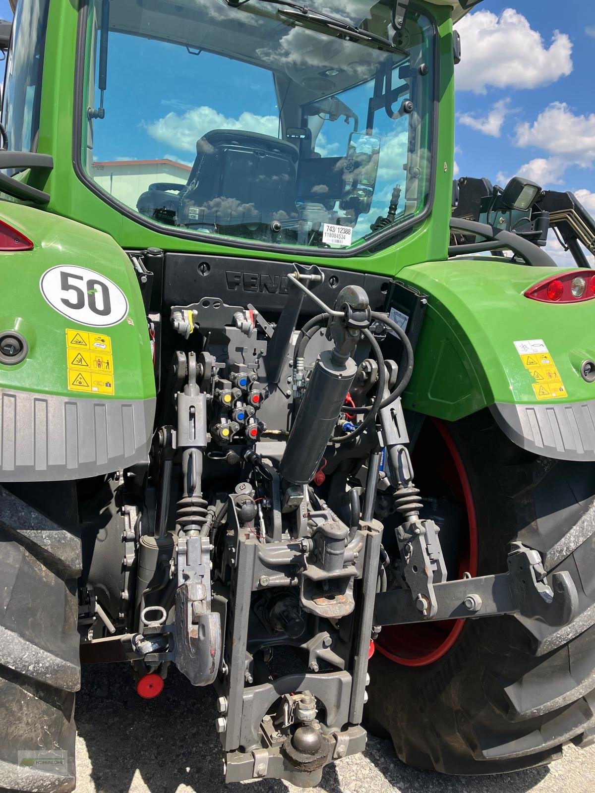 Traktor Türe ait Fendt 724 Vario ProfiPlus, Gebrauchtmaschine içinde Waldenburg (resim 5)