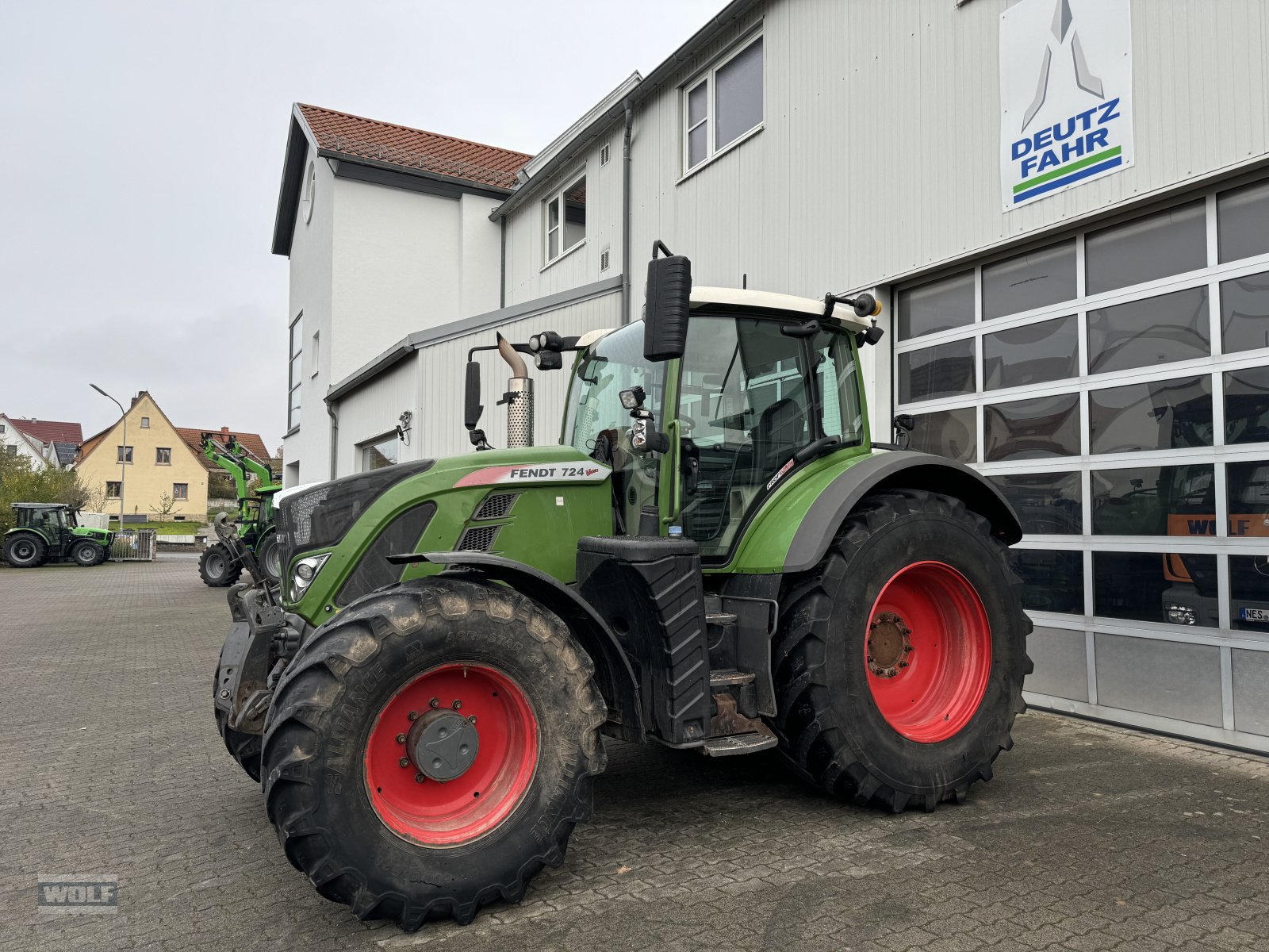 Traktor Türe ait Fendt 724 Vario ProfiPlus, Gebrauchtmaschine içinde Bad Neustadt a.d. Saale (resim 4)