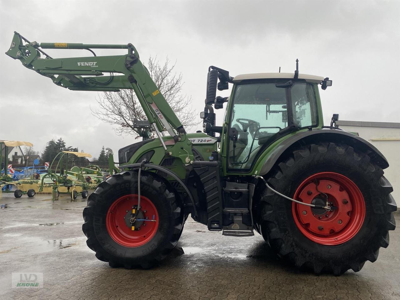 Traktor del tipo Fendt 724 Vario ProfiPlus, Gebrauchtmaschine In Spelle (Immagine 3)