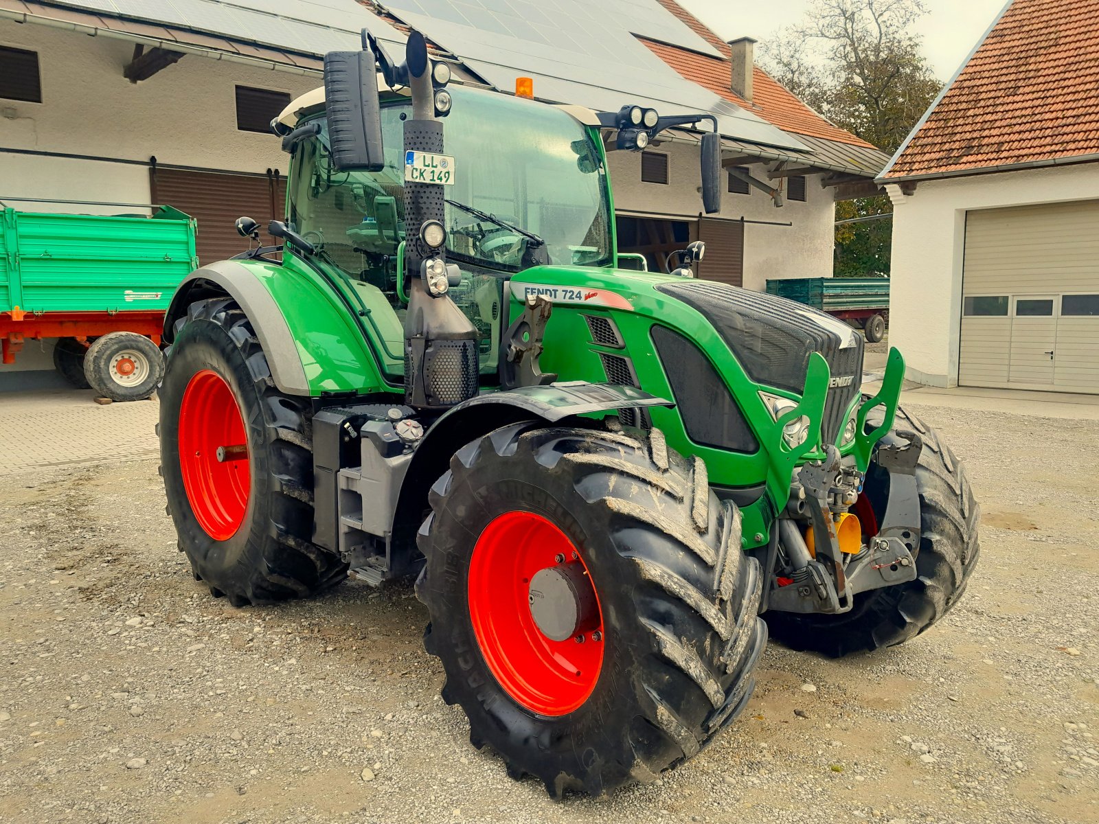 Traktor del tipo Fendt 724 Vario ProfiPlus, Gebrauchtmaschine en Prittriching (Imagen 1)