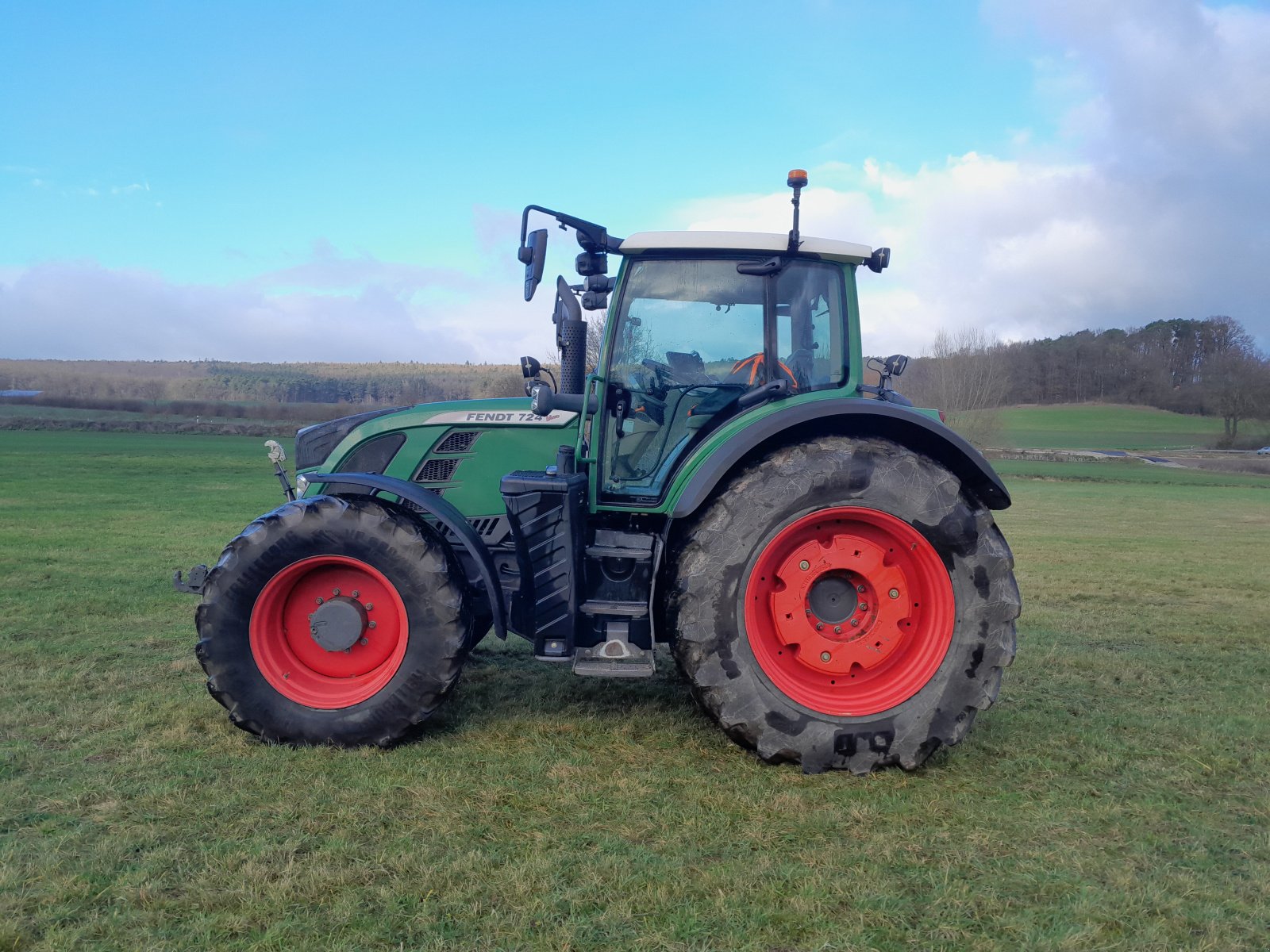 Traktor del tipo Fendt 724 Vario ProfiPlus, Gebrauchtmaschine In Hirschaid (Immagine 7)