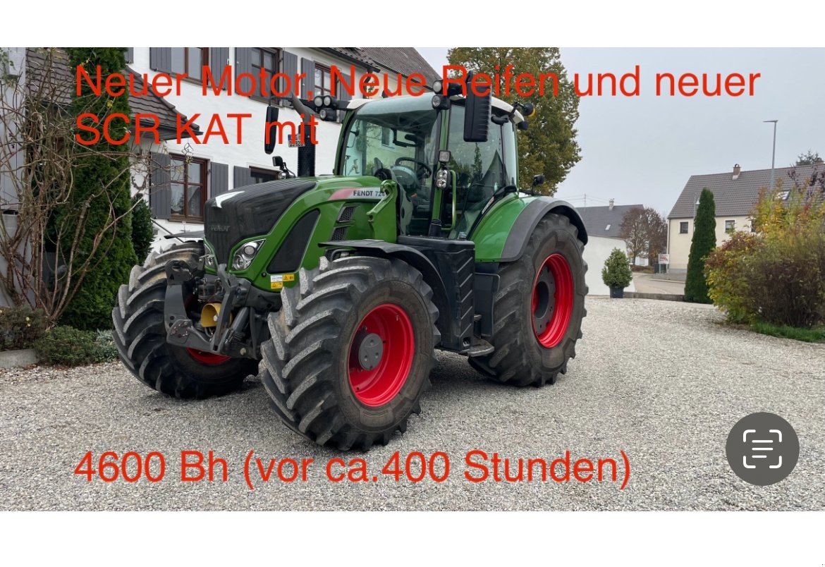 Traktor Türe ait Fendt 724 Vario ProfiPlus, Gebrauchtmaschine içinde Villenbach (resim 1)