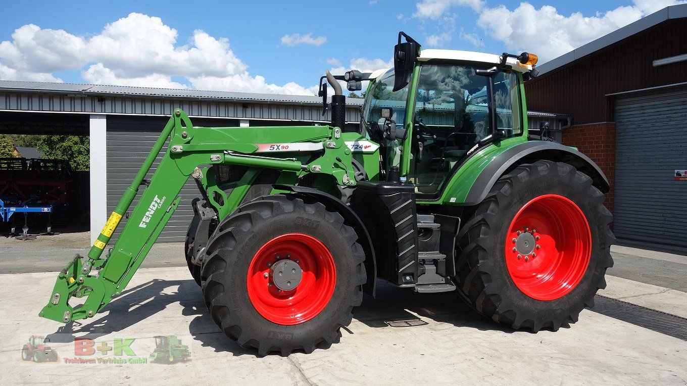 Traktor του τύπου Fendt 724 Vario S4 Power, Gebrauchtmaschine σε Kettenkamp (Φωτογραφία 2)