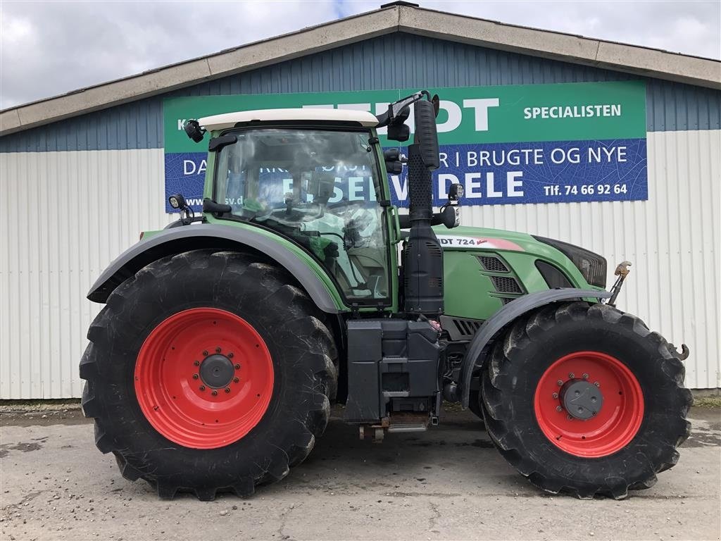 Traktor Türe ait Fendt 724 Vario S4 Profi Plus Med Front PTO, Gebrauchtmaschine içinde Rødekro (resim 4)