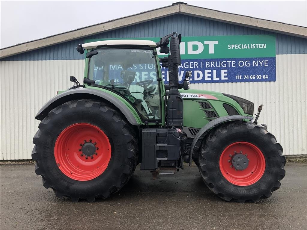 Traktor Türe ait Fendt 724 Vario S4 Profi Plus Med Front PTO, Gebrauchtmaschine içinde Rødekro (resim 4)