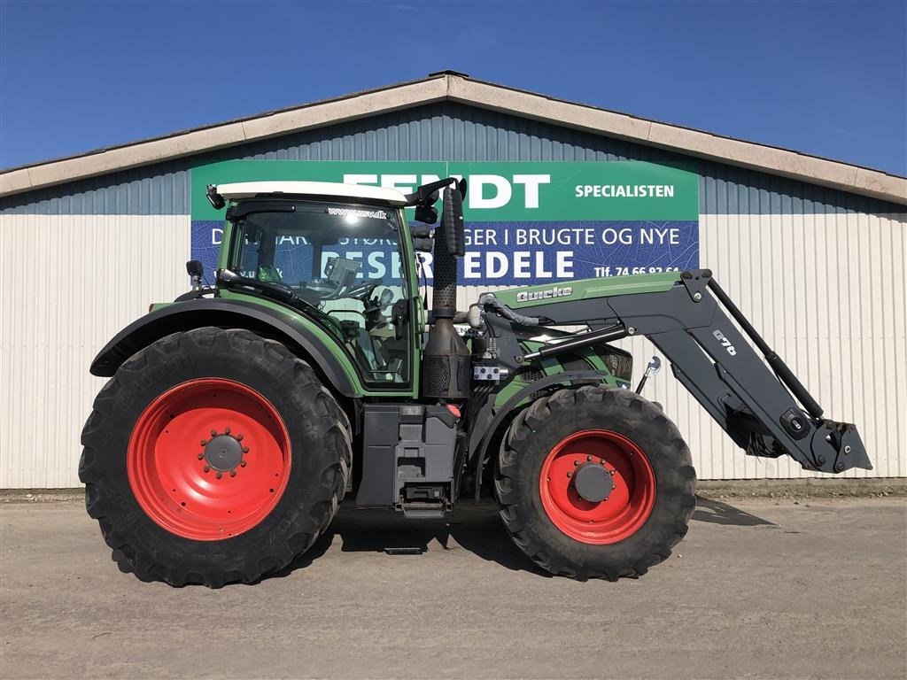 Traktor Türe ait Fendt 724 Vario S4 Profi Plus Med Ålø Q76 Frontlæsser, Gebrauchtmaschine içinde Rødekro (resim 4)