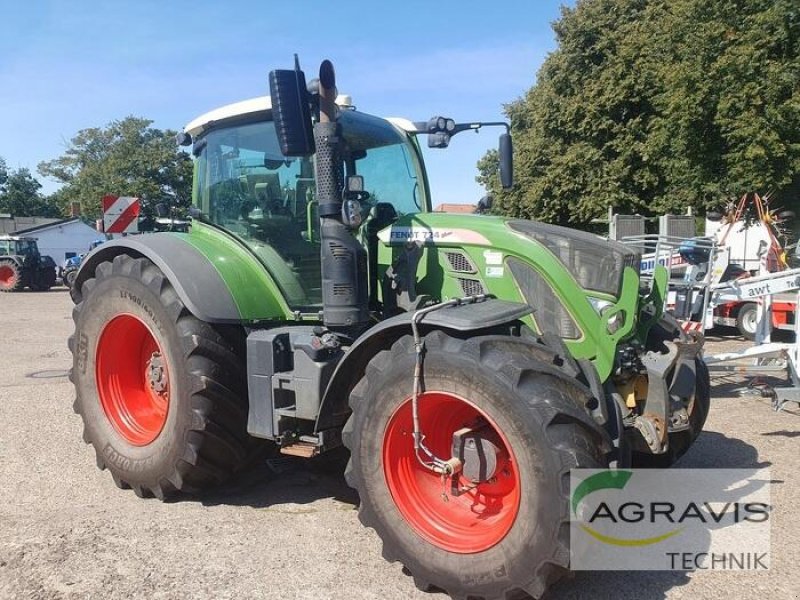 Traktor Türe ait Fendt 724 VARIO S4 PROFI PLUS, Gebrauchtmaschine içinde Walsrode (resim 9)