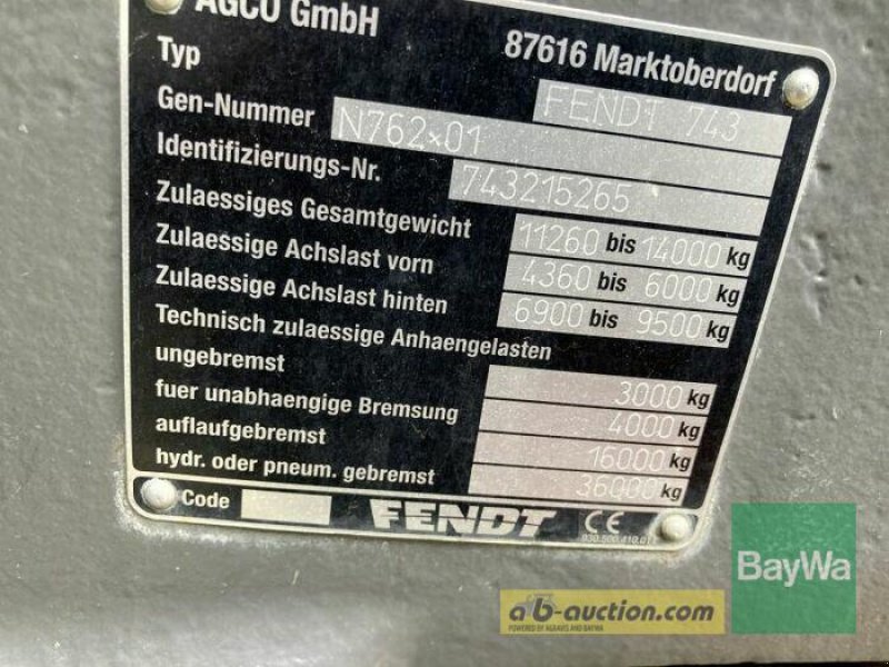 Traktor typu Fendt 724 VARIO S4 PROFI PLUS, Gebrauchtmaschine w Obertraubling (Zdjęcie 5)