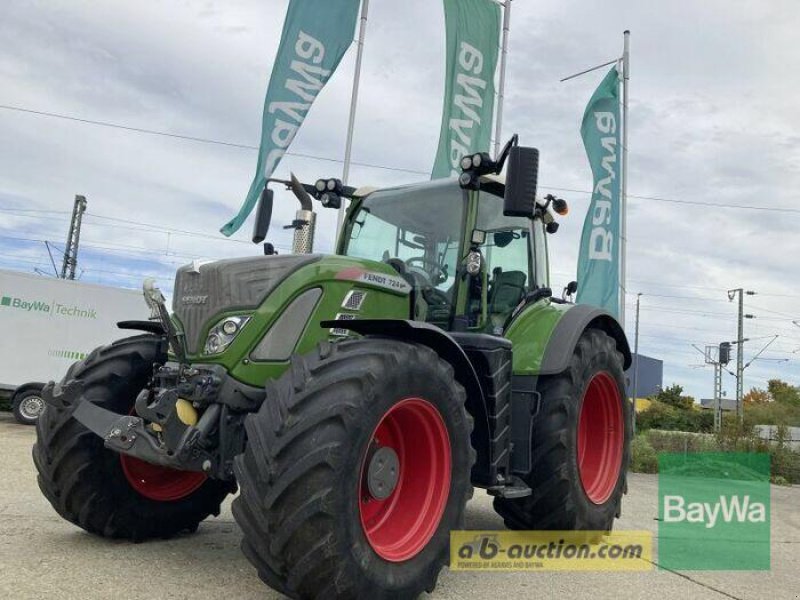 Traktor van het type Fendt 724 VARIO S4 PROFI PLUS, Gebrauchtmaschine in Obertraubling (Foto 24)