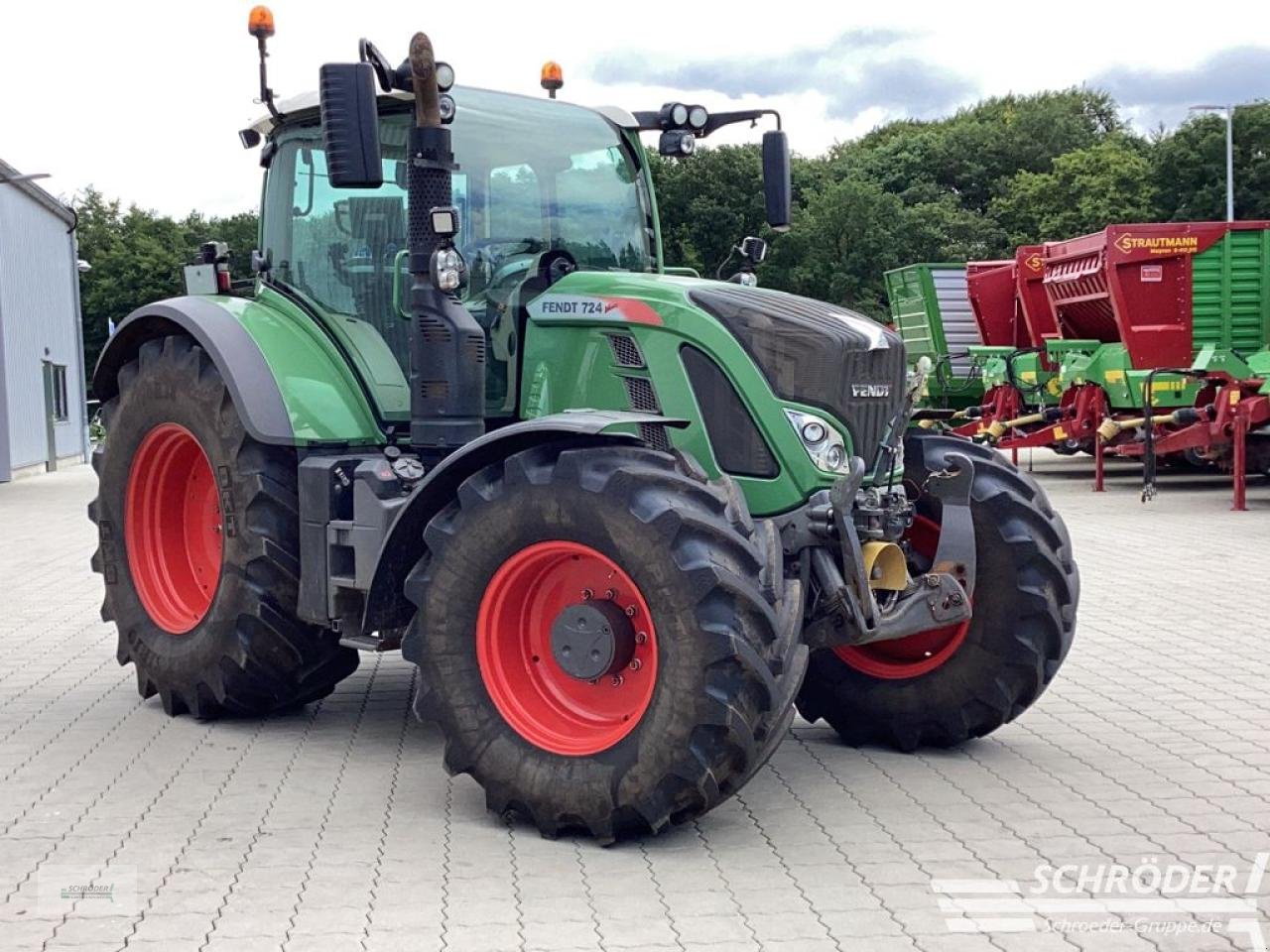 Traktor tip Fendt 724 VARIO S4 PROFI PLUS, Gebrauchtmaschine in Hemmoor (Poză 3)