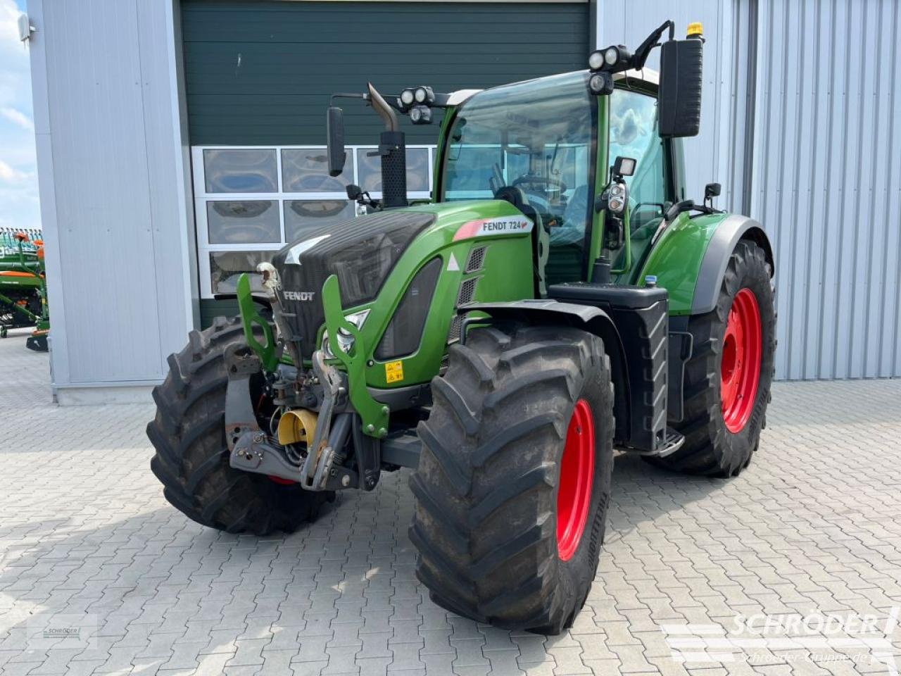 Traktor tip Fendt 724 VARIO S4 PROFI PLUS, Gebrauchtmaschine in Scharrel (Poză 1)