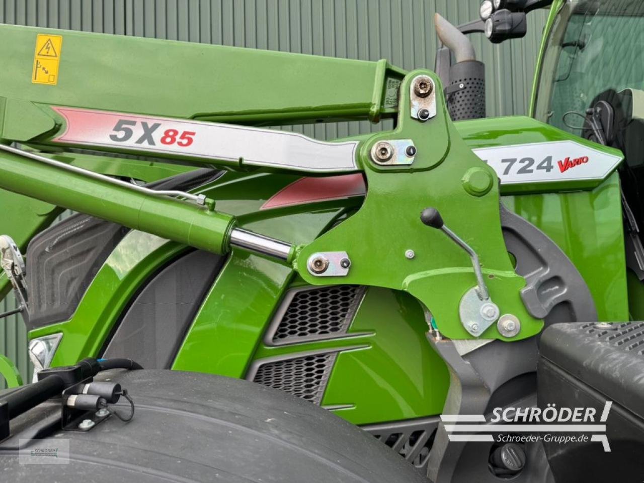 Traktor Türe ait Fendt 724 VARIO S4 PROFI PLUS, Gebrauchtmaschine içinde Twistringen (resim 9)