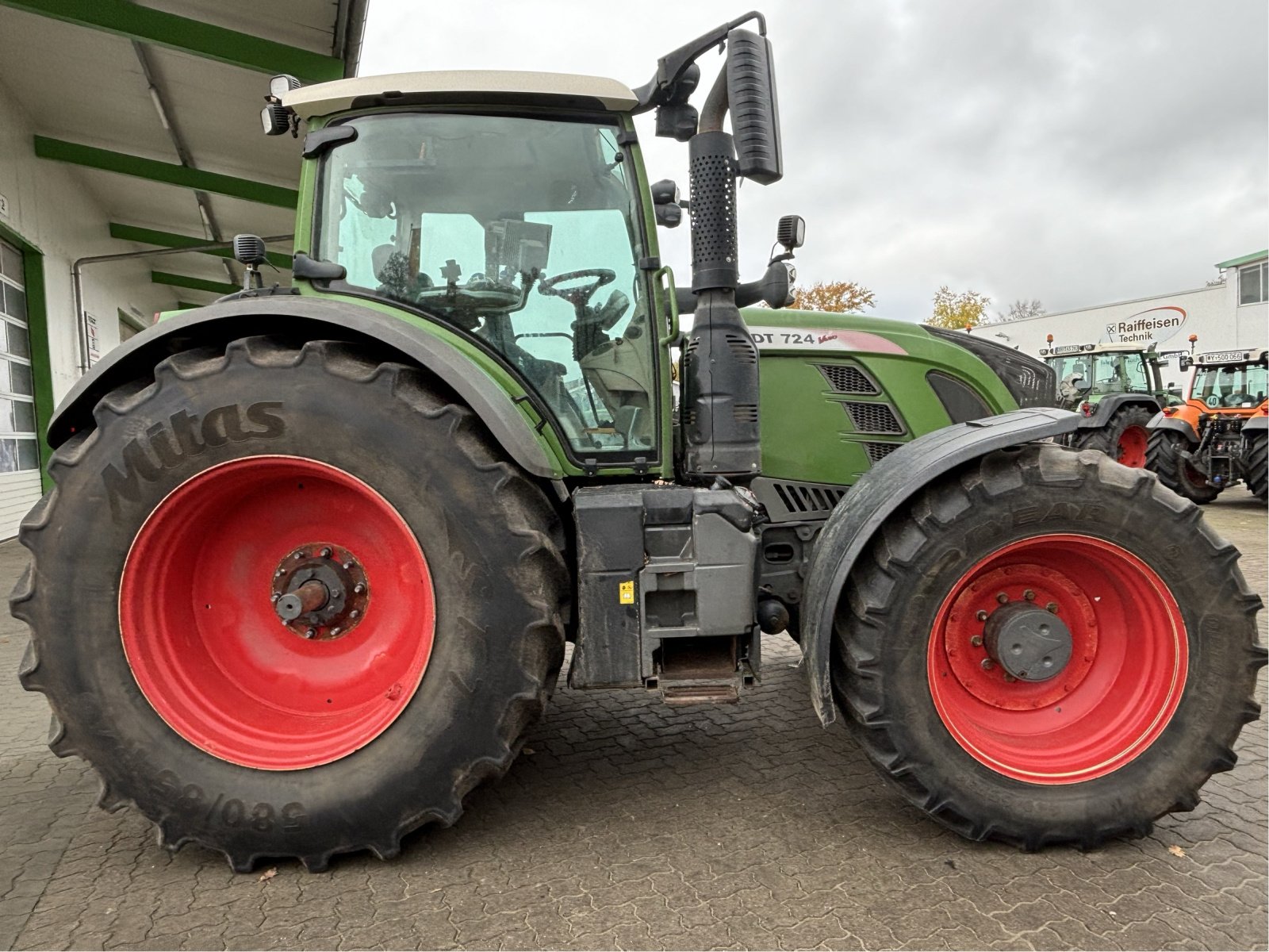 Traktor a típus Fendt 724 Vario S4 Profi Plus, Gebrauchtmaschine ekkor: Bützow (Kép 5)