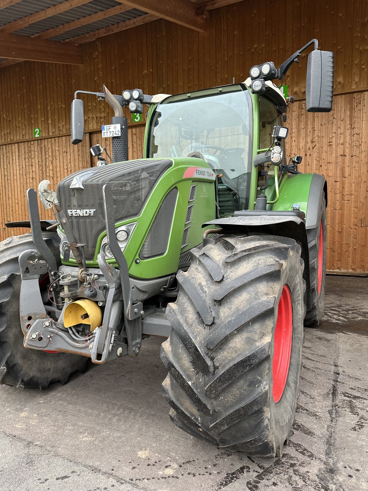 Traktor typu Fendt 724 Vario S4 ProfiPlus, Gebrauchtmaschine v Hillerse (Obrázek 1)