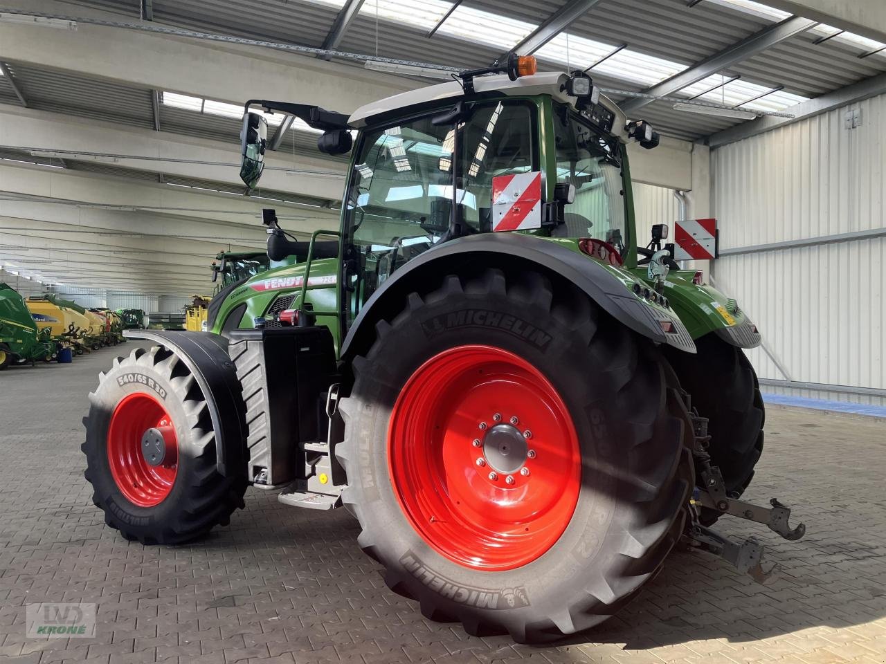 Traktor Türe ait Fendt 724 Vario S6 Profi Plus, Gebrauchtmaschine içinde Spelle (resim 5)